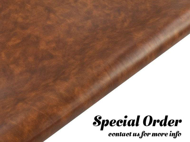 brown museum leather special order